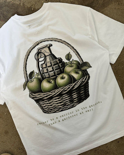 "WARRIORS IN THE GARDEN" T-SHIRT