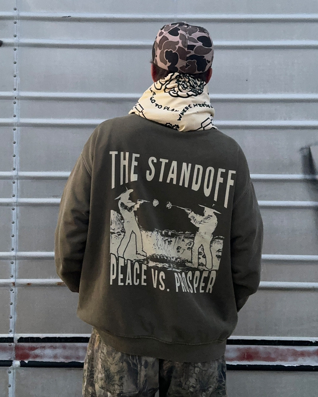 "THE STANDOFF" BABUSHKA HOODIE