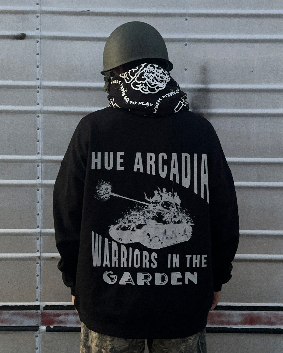 "WARRIORS IN THE GARDEN" BABUSHKA HOODIE