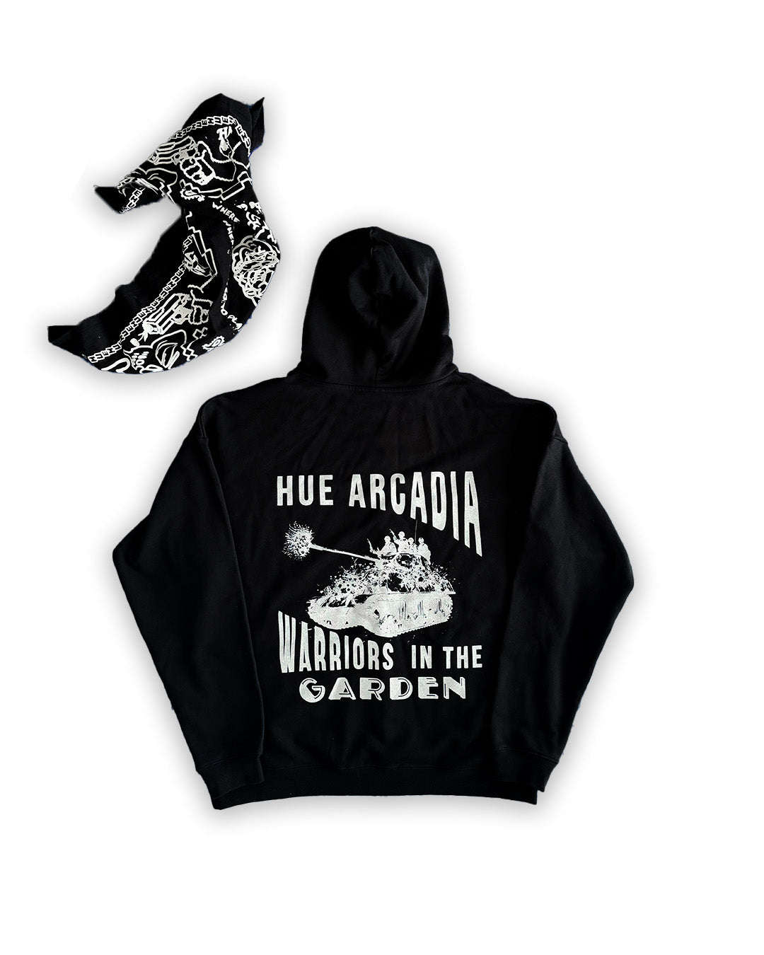 "WARRIORS IN THE GARDEN" BABUSHKA HOODIE